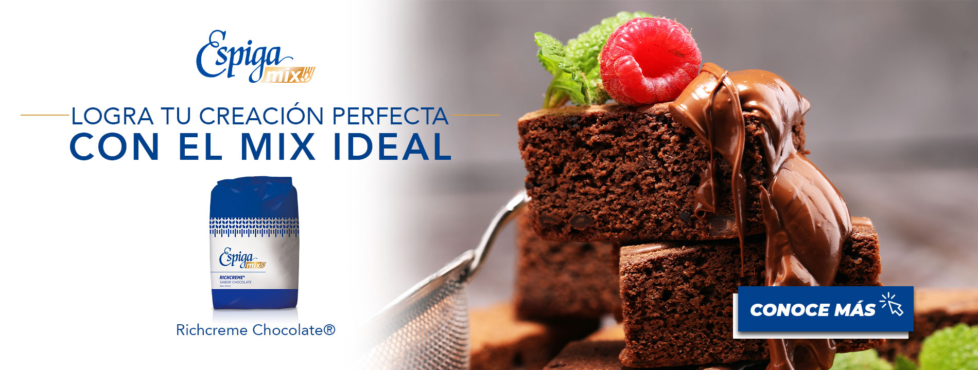 Logra tu creación perfecta con RichCreme Chocolate